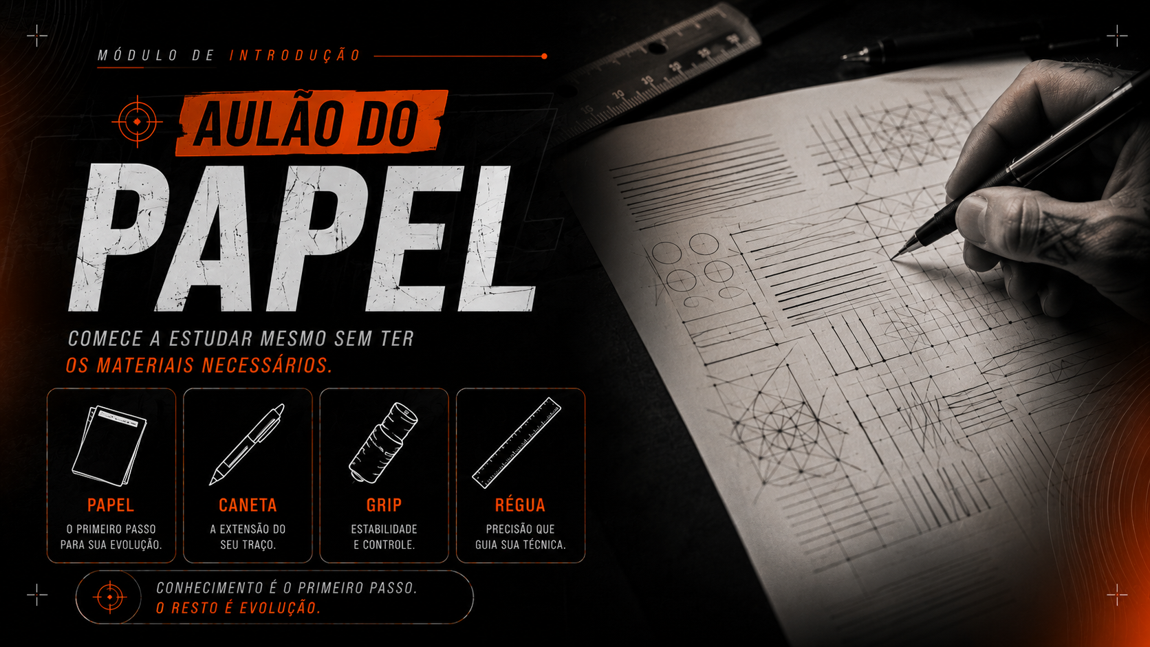 Aula: Comece sem equipamento — tatuagem e marketing para tatuadores | FREUA